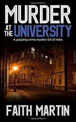 Murder at the University cover